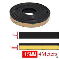 157'' x 0.6'' Rubber Car Side Door Window Glass Seal Rain Visor Strip Universal