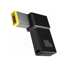 Naujas 100W PD adapteris USB C į ploną kvadratinį adapterio jungties galiuką konverteris, skirtas Lenovo