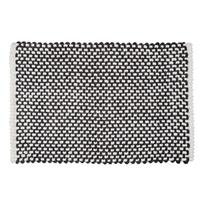 Juodos ir baltos spalvos iš tekstilės vonios kilimėlis 50x80 cm Covelo – Wenko