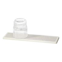 Smėlio spalvos iš diatomito indų džiovinimo padėkliukas 30x8 cm Damon – Wenko