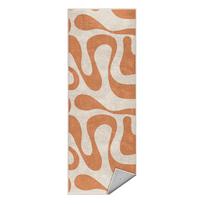 Skalbiamas oranžinės spalvos kilimas 80x200 cm Caramel Latte – Mila Home