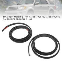 2 VNT. Stogo apdailos juostelės 75551-0C030 75552-0C030 TOYOTA SEQUOIA 01-07
