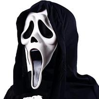Screaming Ghost Face Head Mask Helovino kaukė Pilnos galvos kaukės, skirtos Cosplay