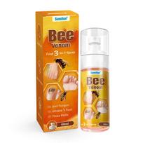 Sumifun 60/120/300ML Bee Foot Care Spray Relieve Beriberi Foot Odor Nail Antibacterial Onychomycosis Repair Spray Summer Essential 1 Bottle