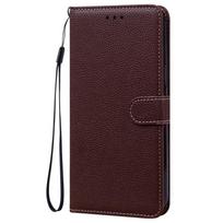 Skirta Samsung Galaxy A13 dėklas Saldainių spalvos odinis atverčiamas stovas telefono dėklas Skirta Samsung A13 A 13 5G SM-A135F A137F A136U Piniginės dangtelis Galaxy A13 kava