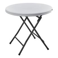 Apvalus sodo valgomojo stalas ø 80 cm - Rojaplast