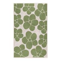 Skalbiamas žalios spalvos kilimas 60x100 cm Green Meadow – Mila Home