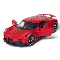 Nauja 1:32 LA Voiture Noire Lydinio Diecast Automobilių Modeliai Žaislai su 5 Atidaromomis Durimis Traukiamas Atgal Garsas Šviesa Sportiniai Transporto Priemonės Žaislas Berniukams Dovanos raudona