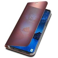 Samsung Galaxy s9 plus Veidrodinis dėklas Smūgiams atsparus Skaidrus vaizdas Dėklas Viršelis Atverčiamas dėklas Samsung Galaxy s9+ - juanstar1907981