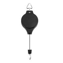 Retractable Plant Hanger Heavy Duty Plant Pulley Easy to Raise And Lower Plant Pulley Adjustable Height Hook for Hanging Plants Bird Feeders 3pcs juoda