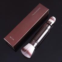 Ištraukiamas dvipusis kompleksinio makiažo šepetėlis, nešiojamas pudros, skaistalų, pagrindo, maskuoklio kosmetikos šepetėlis, įrankiai RETRACTABLE Brush
