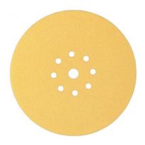 Šlifavimo popieriaus diskeliai ORIENTCRAFT GOLD DISC, 225mm, 9 skylės, 109.10G, su veliūru - 220