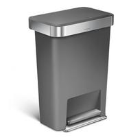 Plastikinė šiukšliadėžė su pedalu 45 l - simplehuman