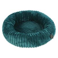 Tamsiai žalios spalvos augintinio guolis šuniui ø 50 cm Dog Fantasy Stripe – Plaček Pet Products