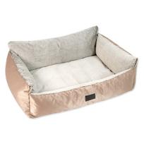 Auksinės spalvos augintinio guolis šuniui 58x46 cm Dog Fantasy Lux Platinum – Plaček Pet Products