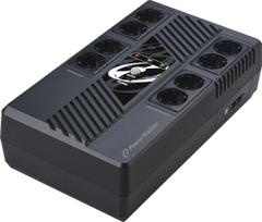 POWER WALKER UPS Line-Interactive 800VA MS 8x schuko RJ45 įvestis / išvestis USB HID USB įkroviklis