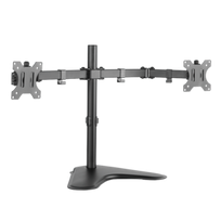 LOGILINK dviejų 13-32" monitorių stalinis laikiklis | Maksimali apkrova 8 kg