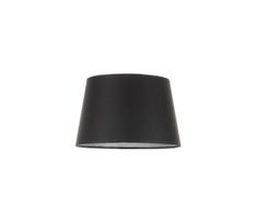 Stalinės lempos pakaitinis gaubtas LORENZO E27 20x26 cm juoda