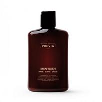 Man Wash Energising Cleanser Vyrų šampūnas, dušo želė ir skutimosi priemonė 250ml