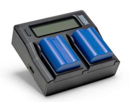 Newell Supracell Set 1x DC-LCD charger 2x SupraCell Protect EN-EL15C battery for Nikon