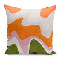 Dekoratyvinis pagalvės užvalkalas 43x43 cm Squiggly Orange – Mila Home