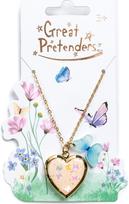 Kaklo papuošalas OUTIQUE Butterfly Heart Locket