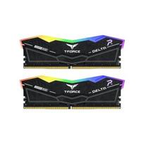 Operatyvioji atmintis (RAM) Komanda Grupė T-Force Delta RGB DDR5 6400MHz 32GB 2x16GB CL32 Dual AMD EXPO ir Intel XMP Juodas