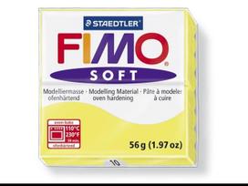 Modelinas Fimo, 56g, geltonos spalvos