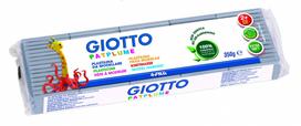 Plastilinas Fila Giotto Patplume, 350g, pilkos spalvos