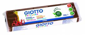 Plastilinas Fila Giotto Patplume, 350g, rudos spalvos