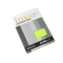 Spalvotas biuro popierius Image Coloraction, A4, 80g, Nr.66, ryškiai žalios spalvos, 50 lapų