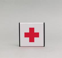 Ženklas informacinis 1.8 Med. pagalba, 93x93mm