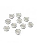 Magnetų rinkinys Nobo, magnetinei stiklinei lentai, 32mm, 10vnt., skaidrūs