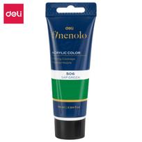 Akriliniai dažai DELI Finenolo 75ml,sultingos  žalios spalvos