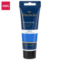 Akriliniai dažai DELI Finenolo 75ml, kobalto mėlynos spalvos