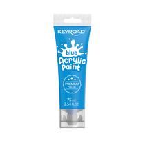 Akriliniai dažai Keyroad 75ml, mėlynos spalvos