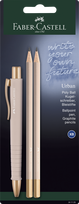 Tušinukas Faber-Castell PolyBall Urban XB, 0.6mm, + 2 pieštukai rausvos spalvos