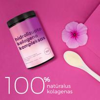 Hidrolizuoto kolageno kompleksas, 5 skirtingų tipų kolagenai, 400g.