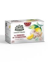 Vaisinė arbata Žolynėlis "Vasaros skonis" su imbieru ir citrinomis, 40g (2g x 20)