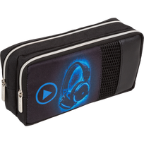 Penalas deVENTE Headphones, ovalus, 20x9x6 cm, juodos spalvos