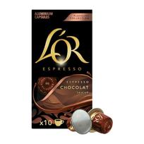 Kavos kapsulės suderinamos su Nespresso® L'OR CHOCOLAT, 10 vnt.