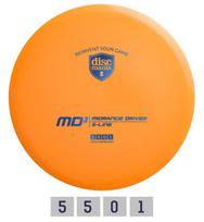 Diskgolfo diskas Midrange Driver S-LINE MD3 orandžinė