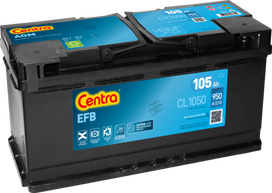CENTRA CK1050 Starterio akumuliatorius