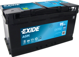 EXIDE EK950 Starterio akumuliatorius