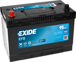 EXIDE EL955 Starterio akumuliatorius