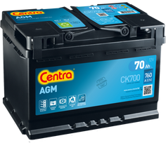 CENTRA CK700 Starterio akumuliatorius