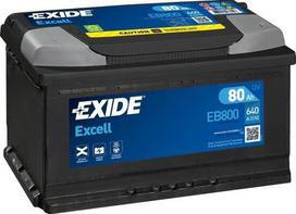 EXIDE EB800 Starterio akumuliatorius
