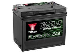 YUASA L26-80 Starterio akumuliatorius