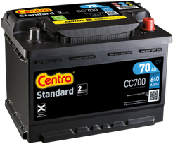 CENTRA CC700 Starterio akumuliatorius