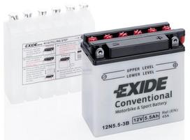 EXIDE 12N5,5-3B Starterio akumuliatorius
